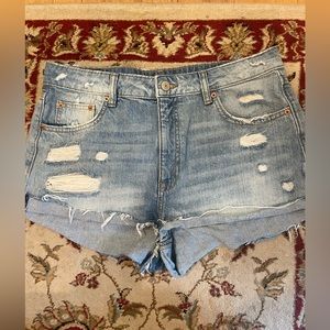 H&M denim shorts